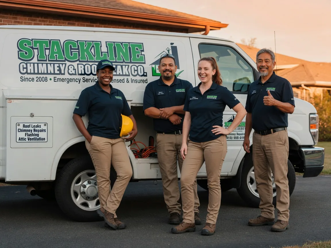 Chimney flashing repair company in Bellevue, NE